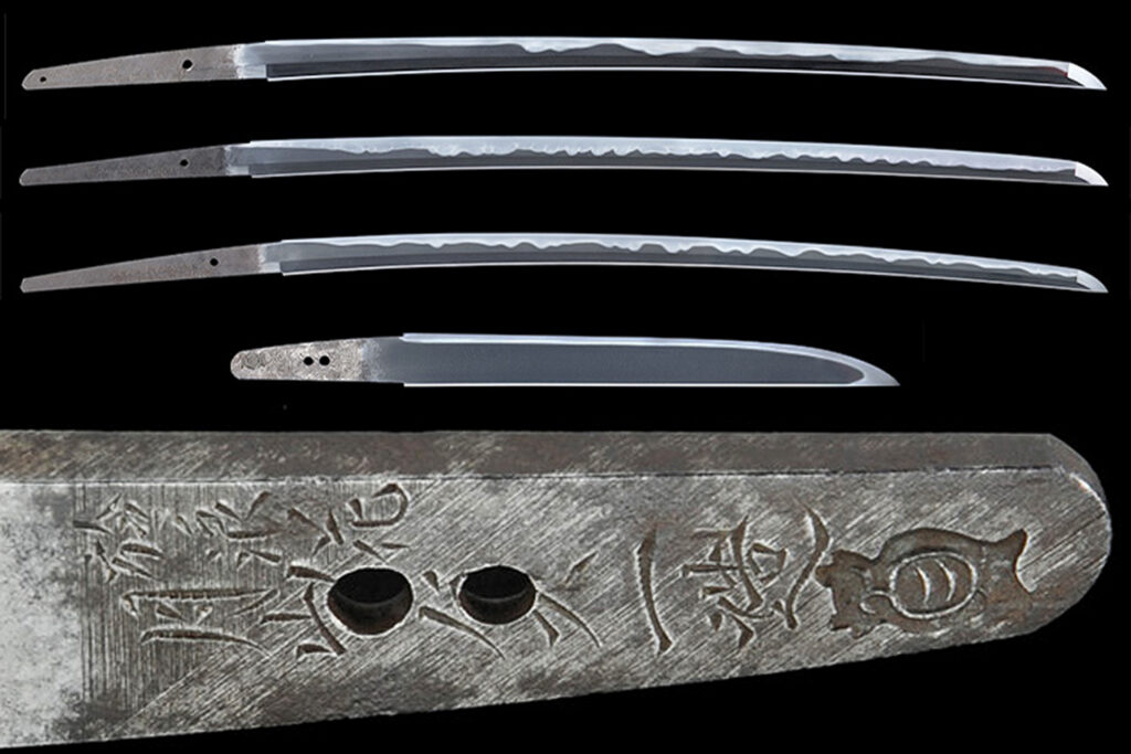 日本を代表する大阪の刀工、井上真改、河内守国助（二代）、津田越前守助広の刀と月山貞一の短刀