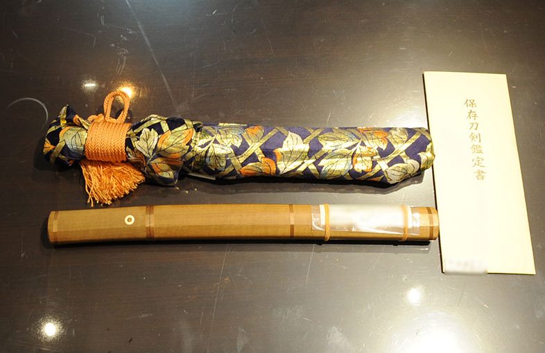 2021年8月6日掲載：高知県女性から、短刀1振を持込買取