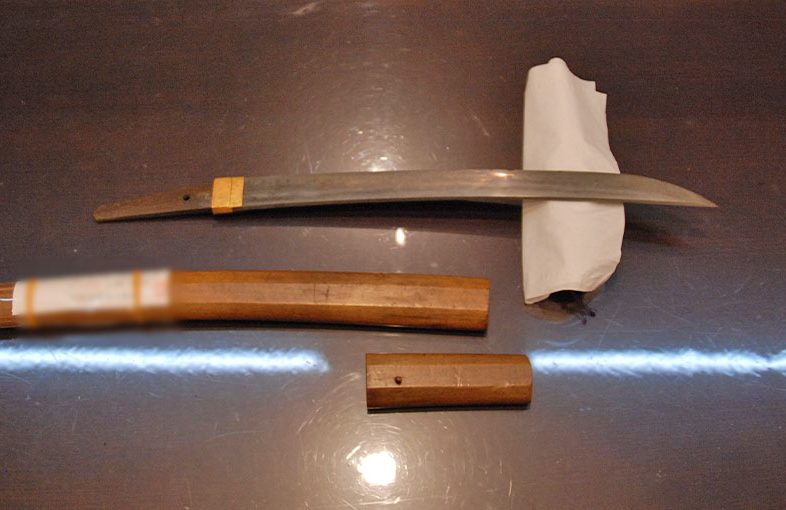 2023年4月29日掲載：千葉県 男性から、脇差1振を持込買取