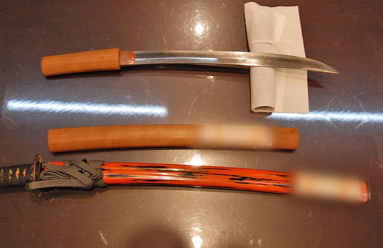 2023年9月14日掲載：三重県 女性から、刀1振 脇差3振を持込買取