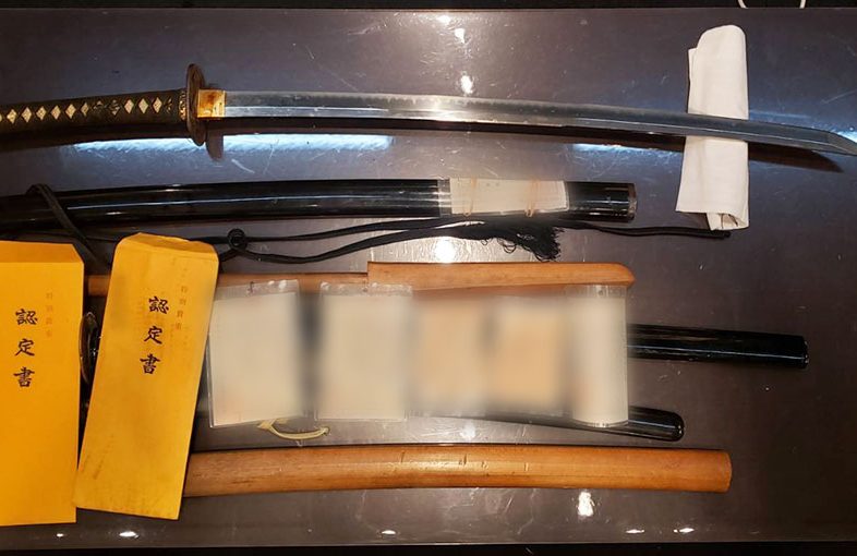 2024年4月11日掲載 神奈川県 男性から、脇差2振 刀2振 槍1振を持込買取