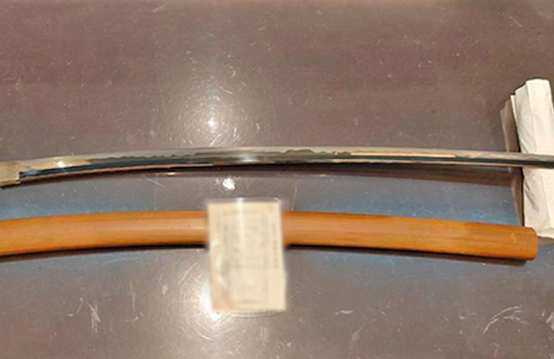 2024年5月8日掲載 千葉県男性から、太刀1振を持込買取