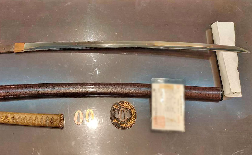 2024年5月18日掲載 東京都女性から、刀1振を持込買取