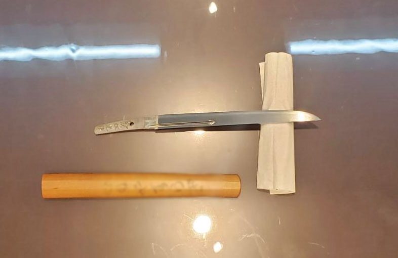 2024年8月10日掲載 神奈川県男性から、短刀1振を持込買取