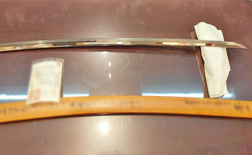 2024年10月27日掲載 千葉県男性から、刀1振を持込買取