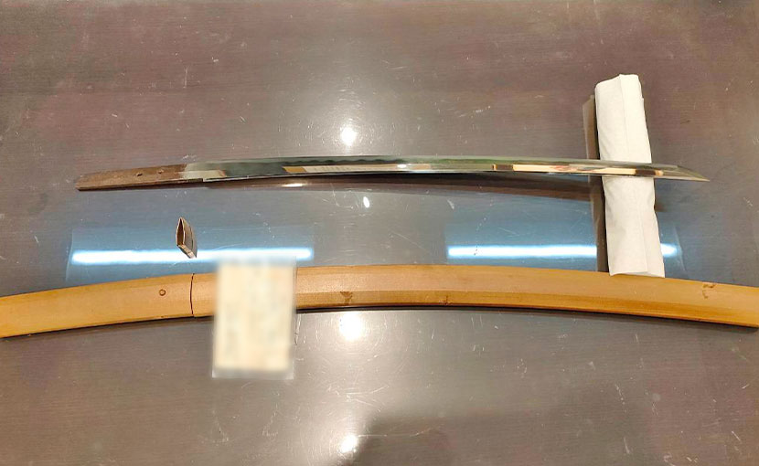 2025年1月15日掲載 神奈川県女性から、刀1振を持込買取