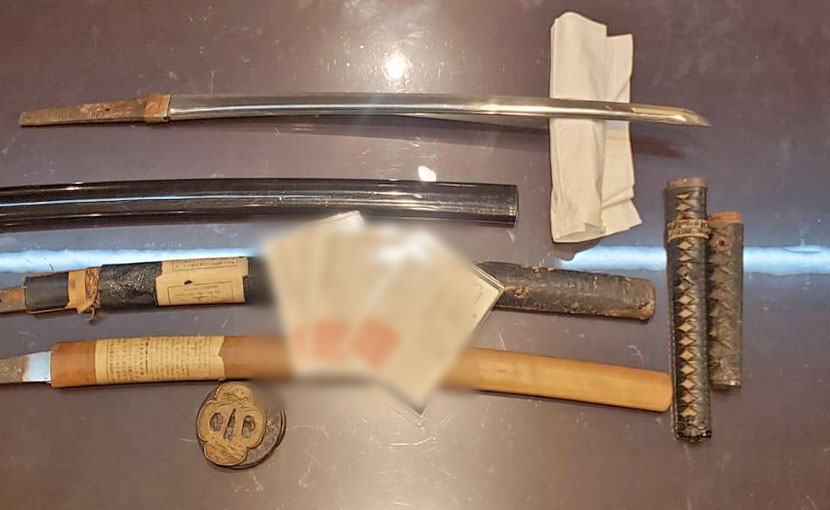 2025年1月26日掲載 東京都男性から、脇差3振 鍔3点を持込買取