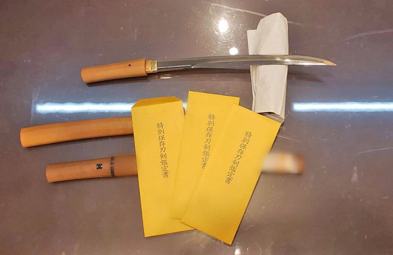 2025年2月28日掲載 茨城県男性から、脇差2振、短刀1振を持込買取