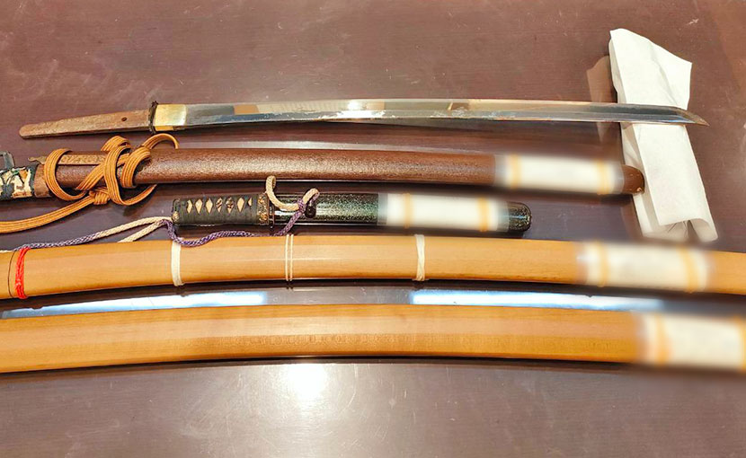 2025年3月9日掲載 東京都女性から、刀2振・脇差1振・短刀1振を持込買取