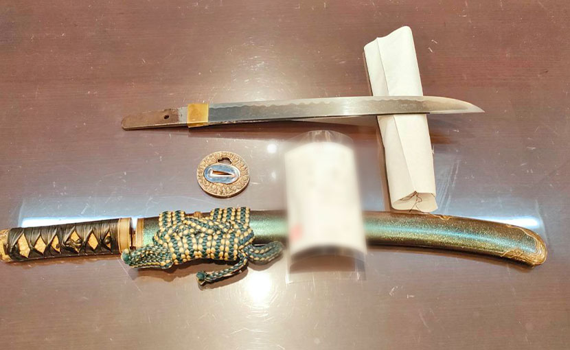 2025年4月2日掲載 東京都男性から、短刀1振 を宅配買取