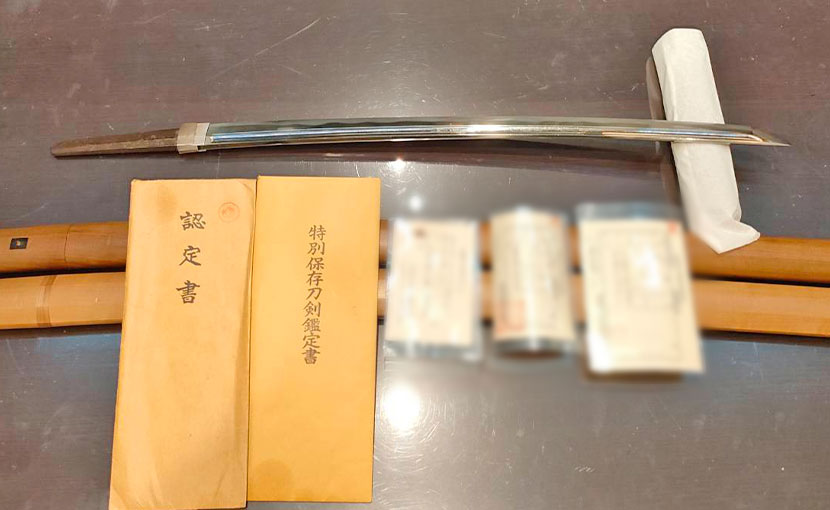 2025年6月2日掲載 福島県・男性から、刀2振 脇差1振を宅配買取