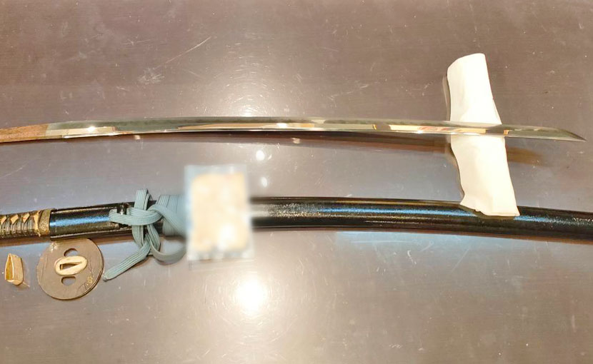 2025年6月16日掲載 福岡県・男性から、刀1振を宅配買取