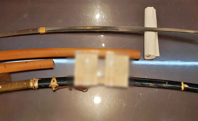 2025年7月29日掲載 神奈川県男性から、刀1振 短刀1振を持込買取