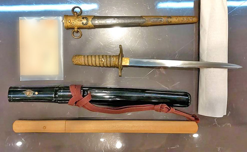 2025年8月17日掲載 神奈川県 男性から、短刀1振を持込買取