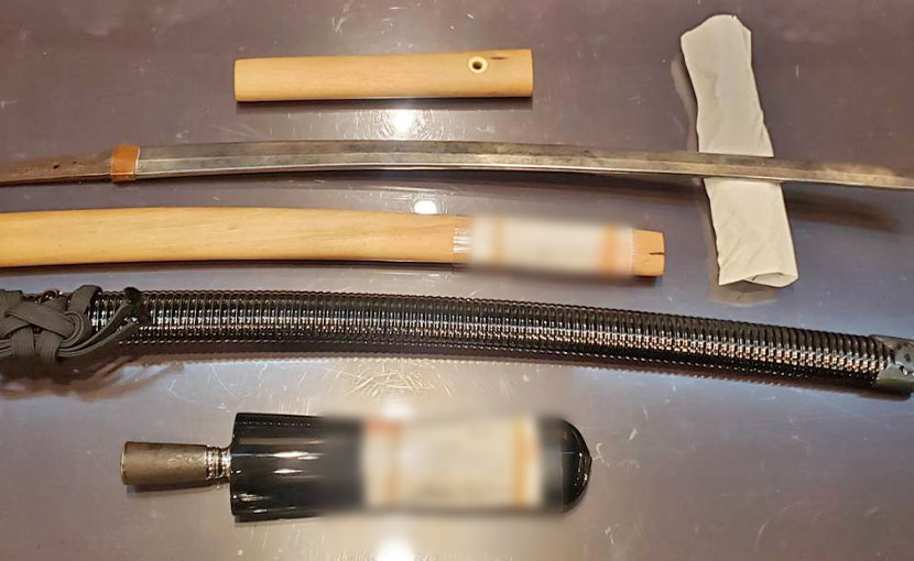 2025年8月30日掲載 神奈川県 男性から、刀3振 槍1振を持込買取