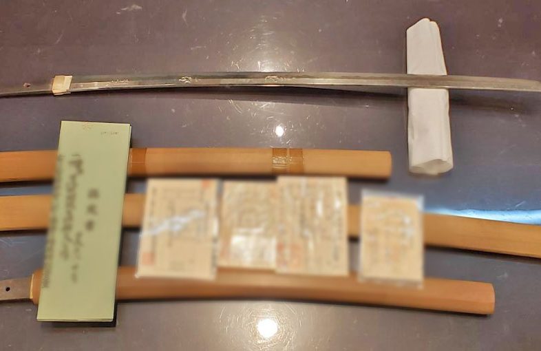 2025年9月11日掲載 福岡県 男性から、刀3振 脇差1振を持込買取