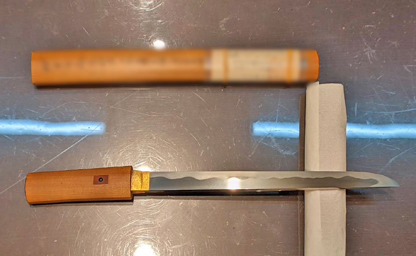 2025年11月26日掲載 埼玉県 男性から、短刀1振を持込買取