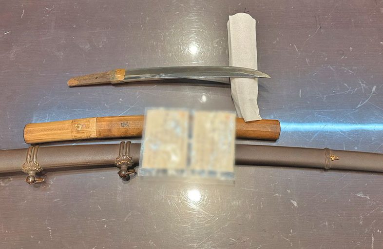 2026年2月3日掲載 神奈川県男性から、刀1振、短刀1振を持込買取