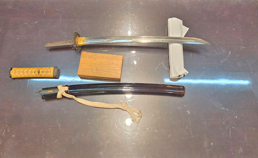 2026年2月9日掲載 千葉県男性から、脇差1振、目貫1点を宅配買取